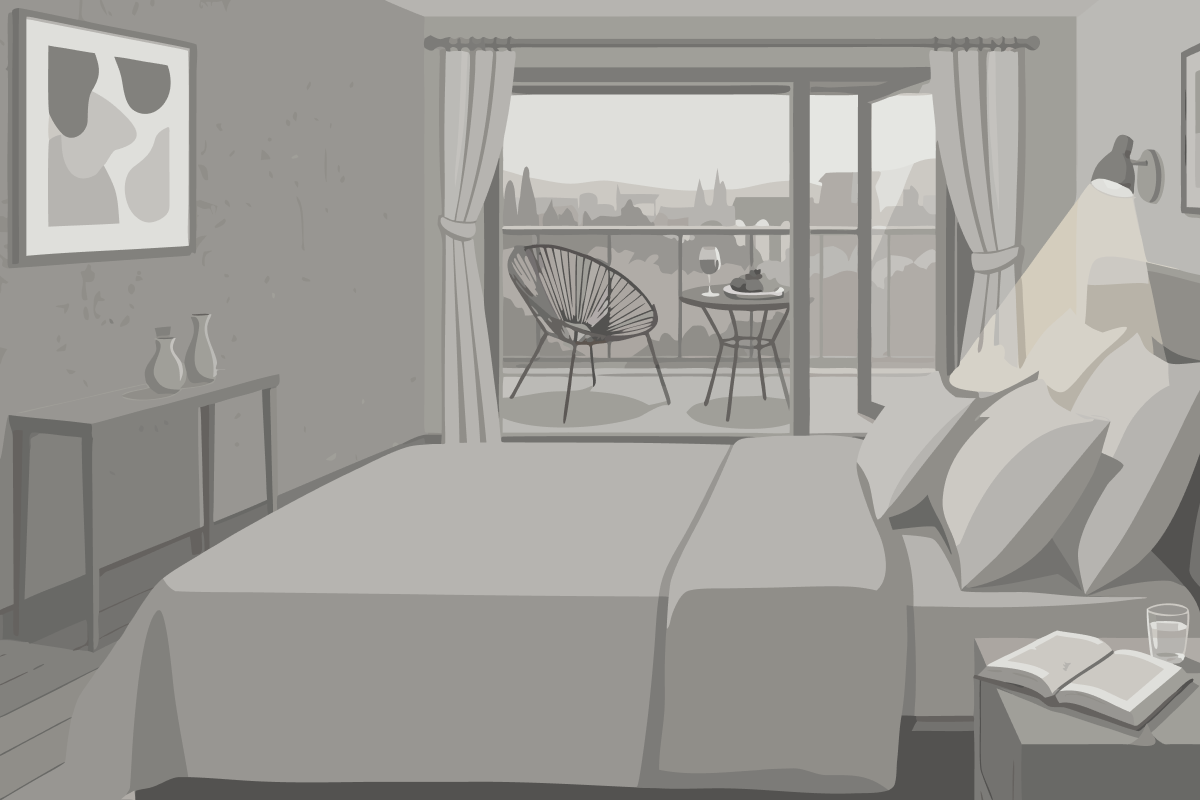 Quarto Standard com 2 Camas de Solteiro